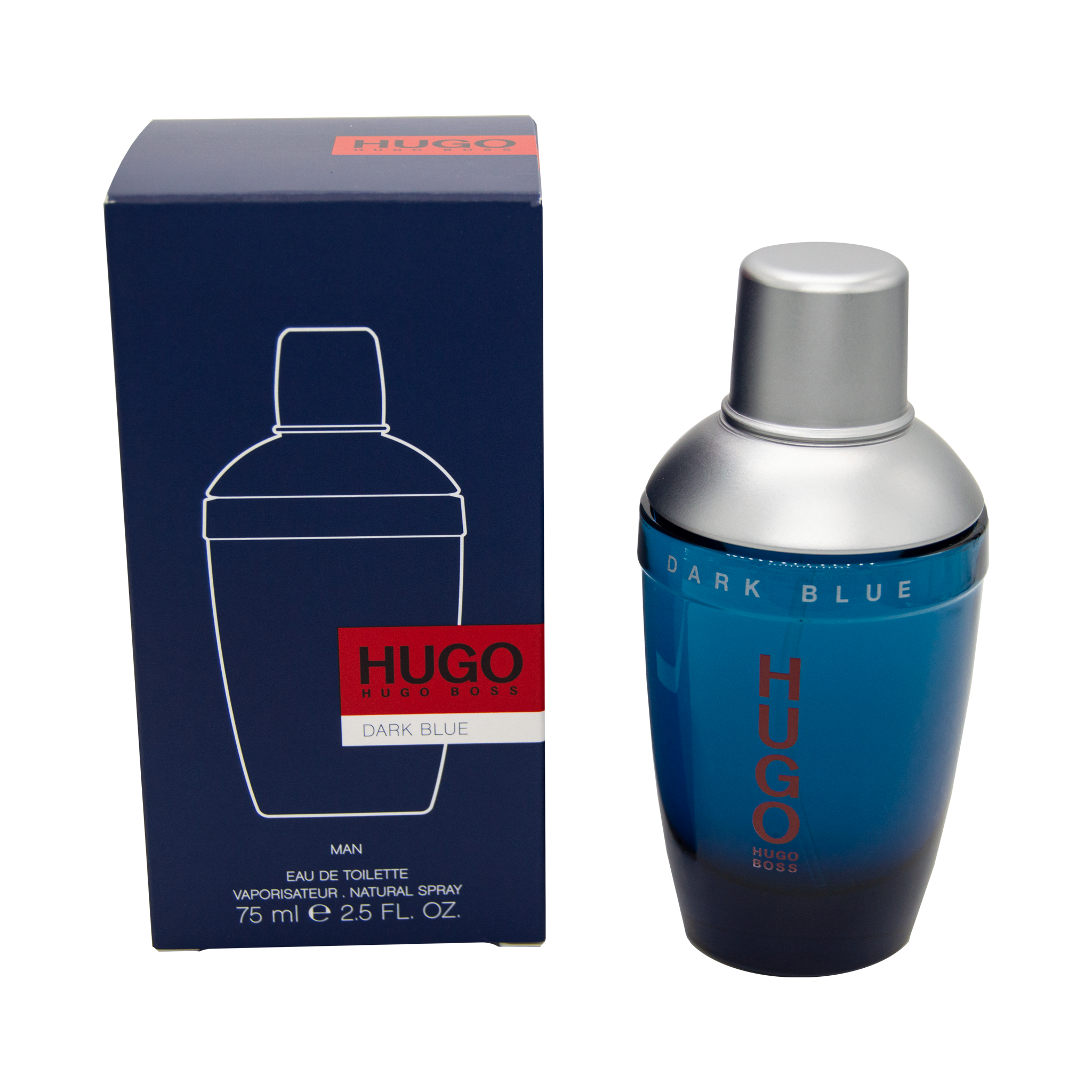 Hugo boss dark blue eau top de toilette 75 ml (men)