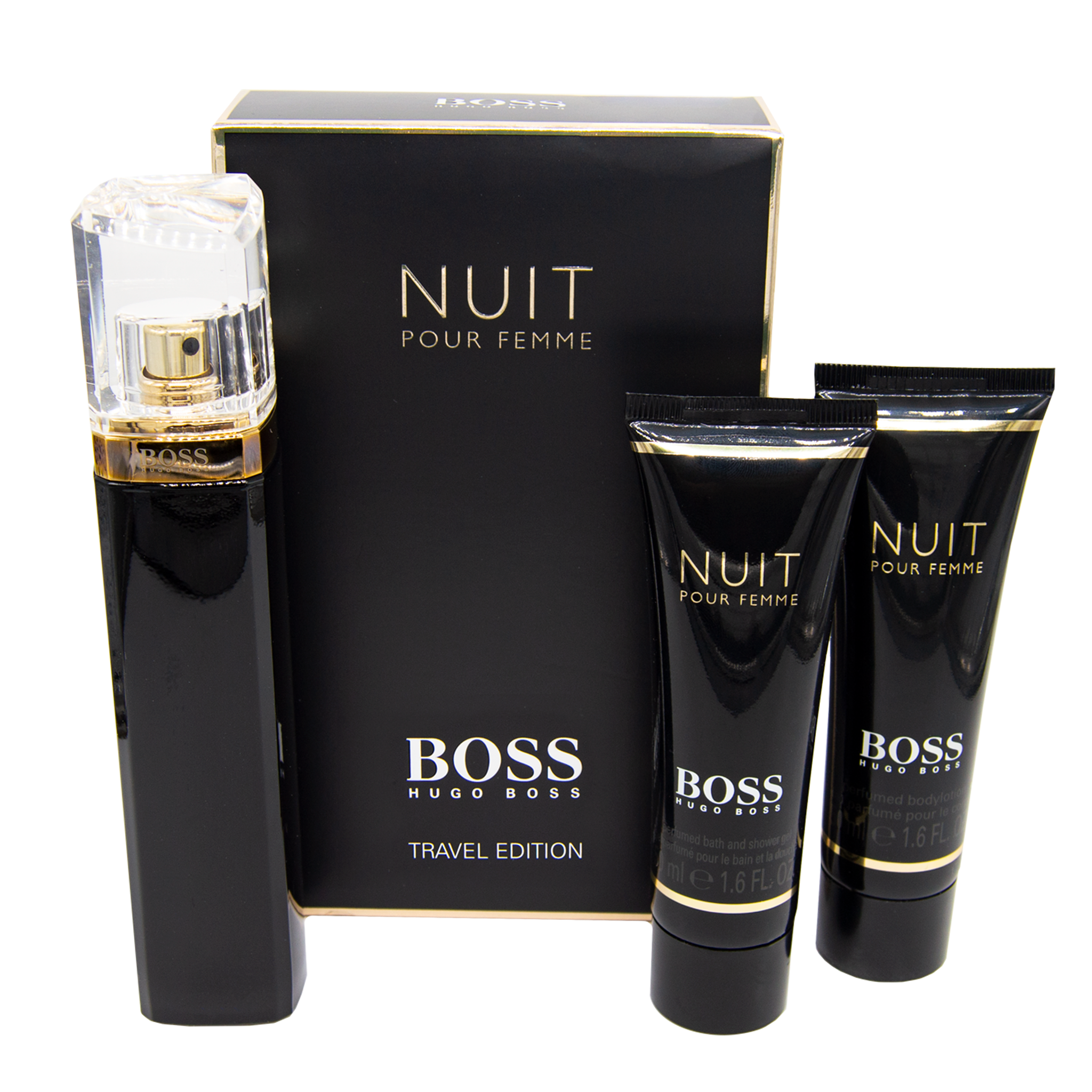 cache tilskadekomne Hindre Hugo Boss Nuit Pour Femme Set – Essence Fragrances Online